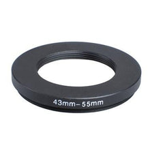 Load image into Gallery viewer, 43-55 mm 43 to 55 Step up Ring Filter Adapter
