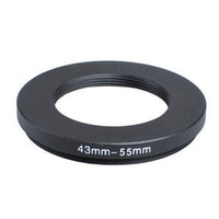 43-55 mm 43 to 55 Step up Ring Filter Adapter