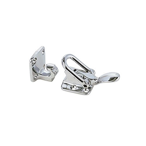 Perko 1113DP0CHR Chrome-Plated Right Angle Mounting Hold-Down Clamp - 2.5