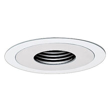 Load image into Gallery viewer, HALO Recessed 1419P 4-Inch Trim Pinhole with Black Baffle, White
