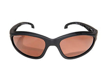 Load image into Gallery viewer, Edge Eyewear TSM215 Dakura Polarized Safety Glasses, Black with Copper&quot;Driving&quot; Lens
