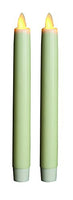 GKI/Bethlehem Lighting Torchier Wax Taper Candle, 8-Inch, Ivory, 2-Pack
