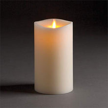 Load image into Gallery viewer, LIGHTLI Moving Flame Indoor Pillar 4&quot; X 7&quot;,Smooth Ivory
