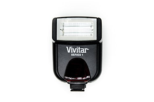 Vivitar DF183CAN Flash for Canon SLR/DSLR Camera (Black)