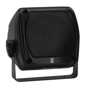 PolyPlanar Subcompact Box Speaker - (Pair) Black by Poly-Planar