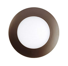 Load image into Gallery viewer, Nicor Lighting 6 Inch Oil Rubbed Bronze Recessed Shower Trim With Albalite Lens (17505 Ob)
