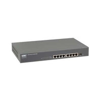 SMC Networks SMCGS8P-Smart 10/100/1000Mbps Smart 8 Ports PoE 1 x SFP Jumbo Frame Support Rack Mountable Switches