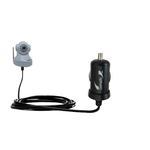 Gomadic Intelligent Compact Car/Auto DC Charger Suitable for The Foscam FI8918W - 2A / 10W Power at Half The Size. Uses Gomadic TipExchange Technology