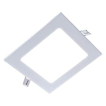 Load image into Gallery viewer, ZEEZ Lighting - 20W 9&quot; (OD 9.25&quot; / ID 8.40&quot;) Square Warm White Non-Dimmable LED Recessed Ceiling Panel Down Light Bulb Slim Lamp Fixture - 1 Pack
