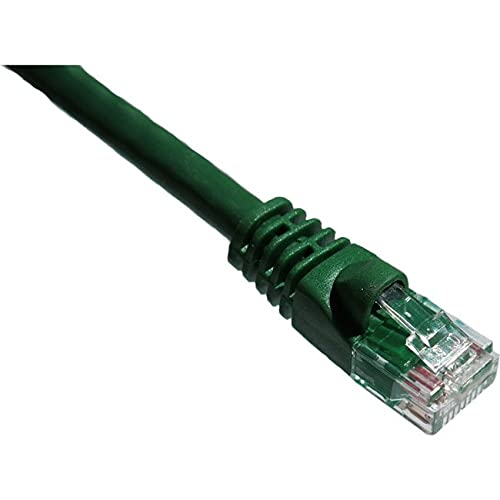 AXIOM AXG95808 5FT CAT6A 650mhz Patch Cable Molded Boot (Green) - TAA Compliant