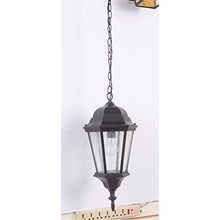 Load image into Gallery viewer, Craftmade Lighting Z2911-OBG Chadwick - One Light Outdoor Pendant, Oiled Bronze Gilded Finish with Clear Seeded Glass
