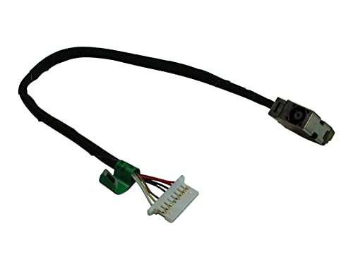 Power4Laptops Replacement Laptop DC Jack Socket with Cable Compatible with HP Pavilion 15-ab297ur
