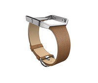 Fitbit Blaze Accessory Band, Slim Camel Leather, Small