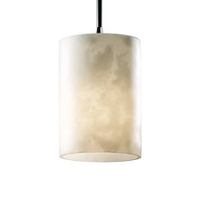 Load image into Gallery viewer, Justice Design Group LumenAria Mini Pendant Light, Brushed Nickel/Alabaster
