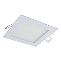 HALO SMD4S6950WHDM SMD-Dm Lens Square Integrated Led Surface Mount Recessed Downlight Trim, 5000K Daylight, (No Can Needed), 4.85 In, White