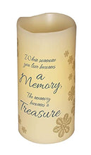 Load image into Gallery viewer, 6&quot; Flameless Vanilla Scented Memory Pillar Candle, Flickering Led Light
