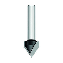 Load image into Gallery viewer, CMT 85801 Contractor V-Grooving Bit 7/16-inch Diameter, 60 Cutting Angle, 1/4-inch shank
