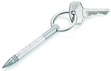 Load image into Gallery viewer, Troika Micro Construction Pen &amp; Stylus Key Ring, Silver (KYP25SI)
