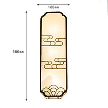 Load image into Gallery viewer, CHX Living room new Chinese style simple bedroom bedside lamp antique creative aisle wall lamp fashion beautiful LTDF (Size : D180H580mm)
