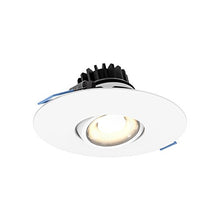 Load image into Gallery viewer, DALS Lighting LEDDOWNG4-WH 4&quot; Round LED Gimbal Recessed Light, White
