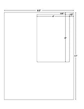 Load image into Gallery viewer, Tabbies Integrated Label Form Shipping Labels, 1-Up, 4&quot;W x 6&quot;H Upper Right MOM (Mail Order Management), White Full Sheet, 1,500 Labels/Case
