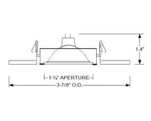 Load image into Gallery viewer, Ark Lighting Satin Aluminum 3-7/8 Adjustable Gimbal Ring Trim ARLV3050SA
