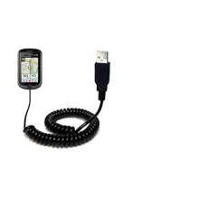 Load image into Gallery viewer, Unique Gomadic Coiled USB Charge and Data Sync cable compatible with Mio Cyclo 310 / 315 - Charging and HotSync functions with one cable. Built with TipExchange

