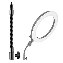 Load image into Gallery viewer, Neewer 10&quot;/25cm Metal Flexible Tube Arm for LED Video Lights,Ring Flash Light and Other Photography Accessories with 1/4&quot; Screw Thread
