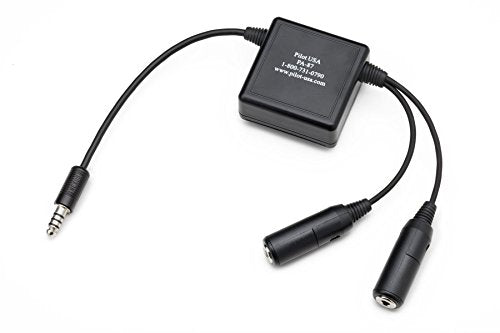 Aircraft Headset Impedance Converter Hi (GA) to Low (Military)