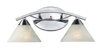 Elk 17021/2 Elysburg 2-Light Vanity in Polished Chrome