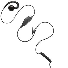 Load image into Gallery viewer, 1-Wire Swivel Retail Earpiece PTT Mic Large Speaker for Kenwood PKT-23 Radios
