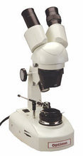 Load image into Gallery viewer, Mark II 20X &amp; 40X Microscope, Jeweler&#39;s Microscope, with Darkfield/Brightfield Illumination, Field of View: 10mm at 20x and 5mm at 40x, Optic Head Rotates 360 Degrees
