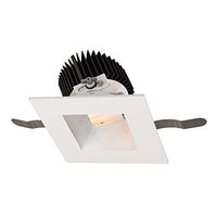 WAC Lighting R3ASAT-N927-HZWT Aether Square Adjustable Trim with LED Light Engine Narrow 25 Beam 2700K Warm 90CRI, Haze White