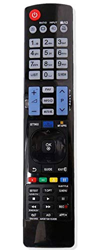 ALLIMITY AKB73615306 Remote Control Replacement for LG TV 22LE5500 26LD350 32LD450 32LD550 37LD450 42LD420 42LD520 42LD550 42LD630 42LE5300 42LE7300 42PJ350 47LD420 50PJ340 52LD550 55LD650 55LE7300