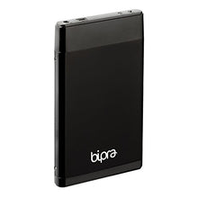 Load image into Gallery viewer, Bipra External Portable Hard Drive Includes One Touch Back Up Software - Black - FAT32 (60GB)
