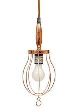 Load image into Gallery viewer, Creative Co-Op DA4541 Metal Work Light with Copper Electroplated Finish, 15.5&quot; Height
