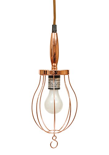 Creative Co-Op DA4541 Metal Work Light with Copper Electroplated Finish, 15.5