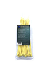 Load image into Gallery viewer, Industro 8&quot; Nylon Construction Cable Ties, Yellow - 25 Pack
