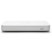 Load image into Gallery viewer, Cisco Meraki MX60 Small Branch Security Appliance (100Mbps FW Throughput 5xGbE Ports, Dashboard and Cloud Controller License Required)
