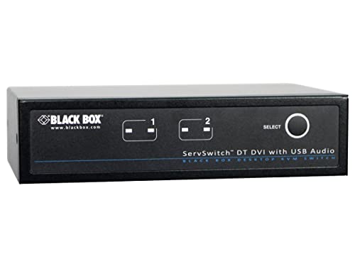 BlackBox KV9632A 2 Port DVI-D USB Bidirect Fd