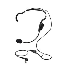 Load image into Gallery viewer, Bommeow BHDH01-M1A Ultra Light Single Ear Muff Headset for 2 PIN Motorola CP200 MOTOTRBO CP200D Radio
