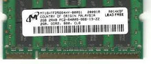 Load image into Gallery viewer, Crucial 2GB Single DDR2 800MHz (PC2-6400) CL6 SODIMM 200-Pin Notebook Memory Module CT25664AC800
