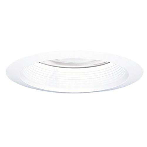 HALO 30 Series 6 in. White Recessed Ceiling Light Fixture Trim Kit with Air-Tite Baffle and Reflector, 200