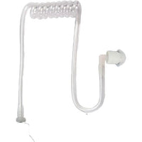 Clear Coil Audio Mic Tube for Two-Way Radio Headset Kit