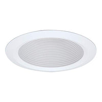 HALO 5125WB Recessed Self-Flanged White Trim with Full Cone White Baffle, 5