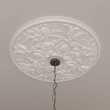 Load image into Gallery viewer, Ekena Millwork CM31BA Baile Ceiling Medallion, 31 1/4&quot;OD x 2 1/4&quot;P (Fits Canopies up to 6&quot;), Factory Primed
