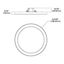 Load image into Gallery viewer, HALO SMD4R6930WH SMD 3000K Integrated LED Surface Mount / Recessed Round Downlight Trim, 4&quot;, White
