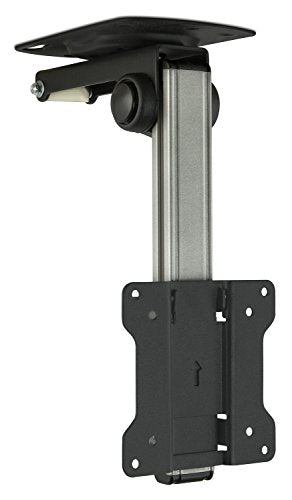 Mount-It! MI-4211 TV Ceiling Mount Kitchen Under Cabinet TV Bracket Folding, Retractable, 90 Degree Tilt, Fold Down, Swivel for 13 to 27 inch LCD, TV, LED, Monitor, Flat Screens up to VESA 100x100
