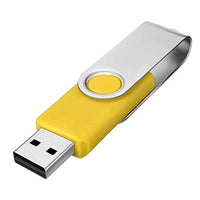 Wholesale/Lot USB Flash Drive Memory Stick Fold Thumb Pen U Disk, 32GB (Yellow)