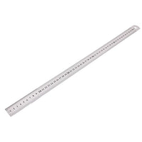 Uxcell Stainless Steel Ruler, 50cm Measure Range Measuring Tool (a15052500ux0490)